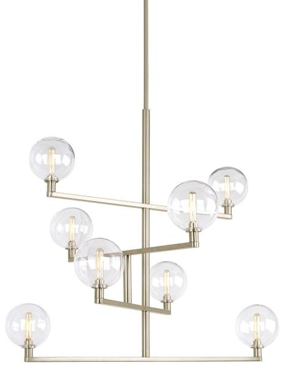 Maxin Chandelier, 15-Light, Dark Hammered Bronze