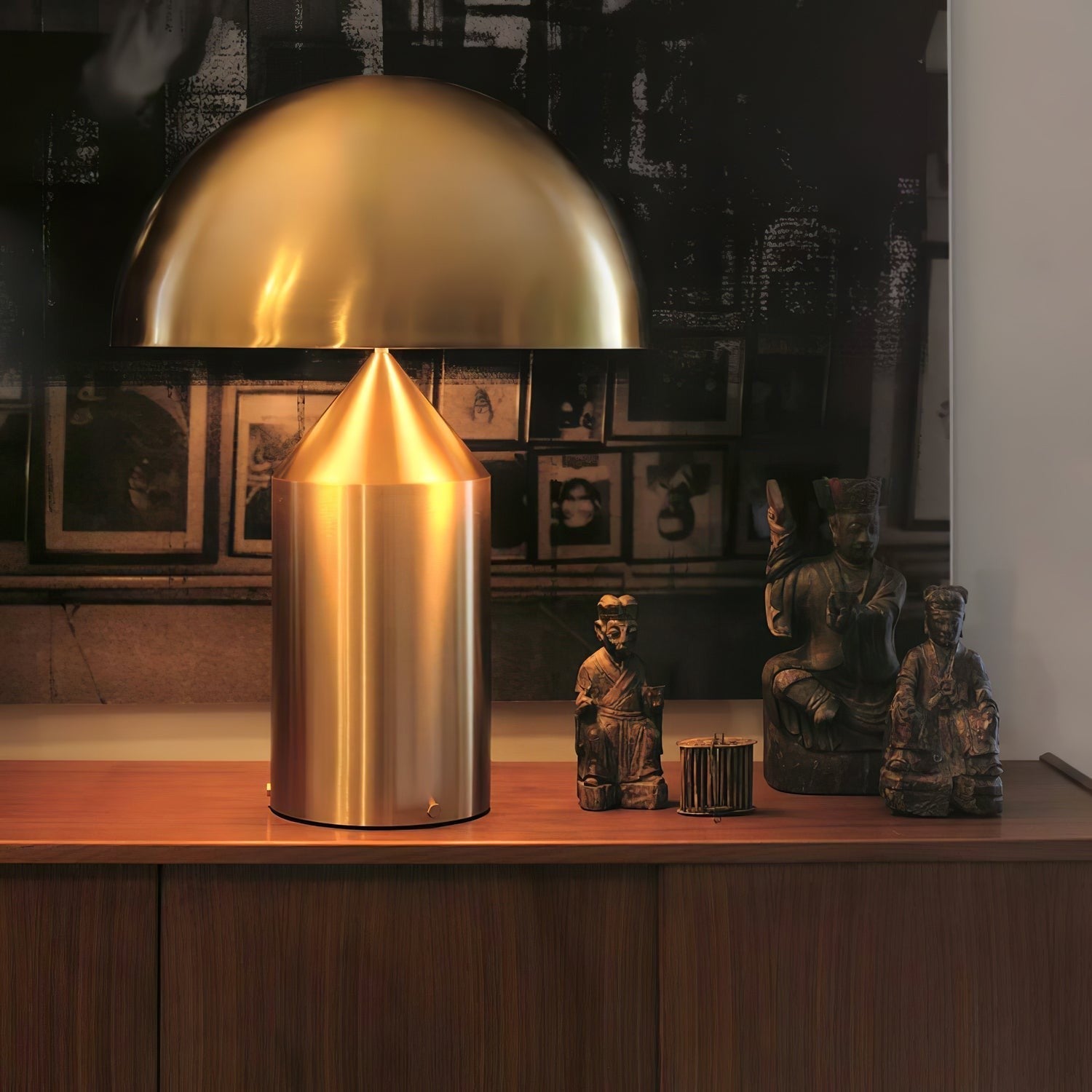 Geometric Dome Table Lamp