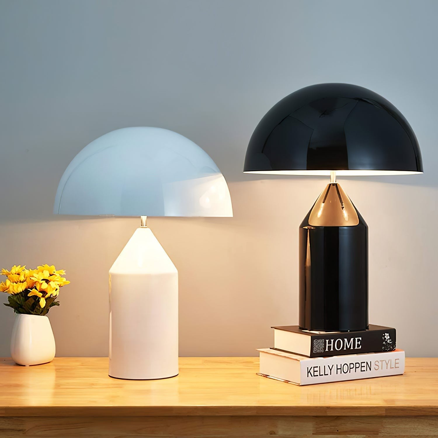Geometric Dome Table Lamp