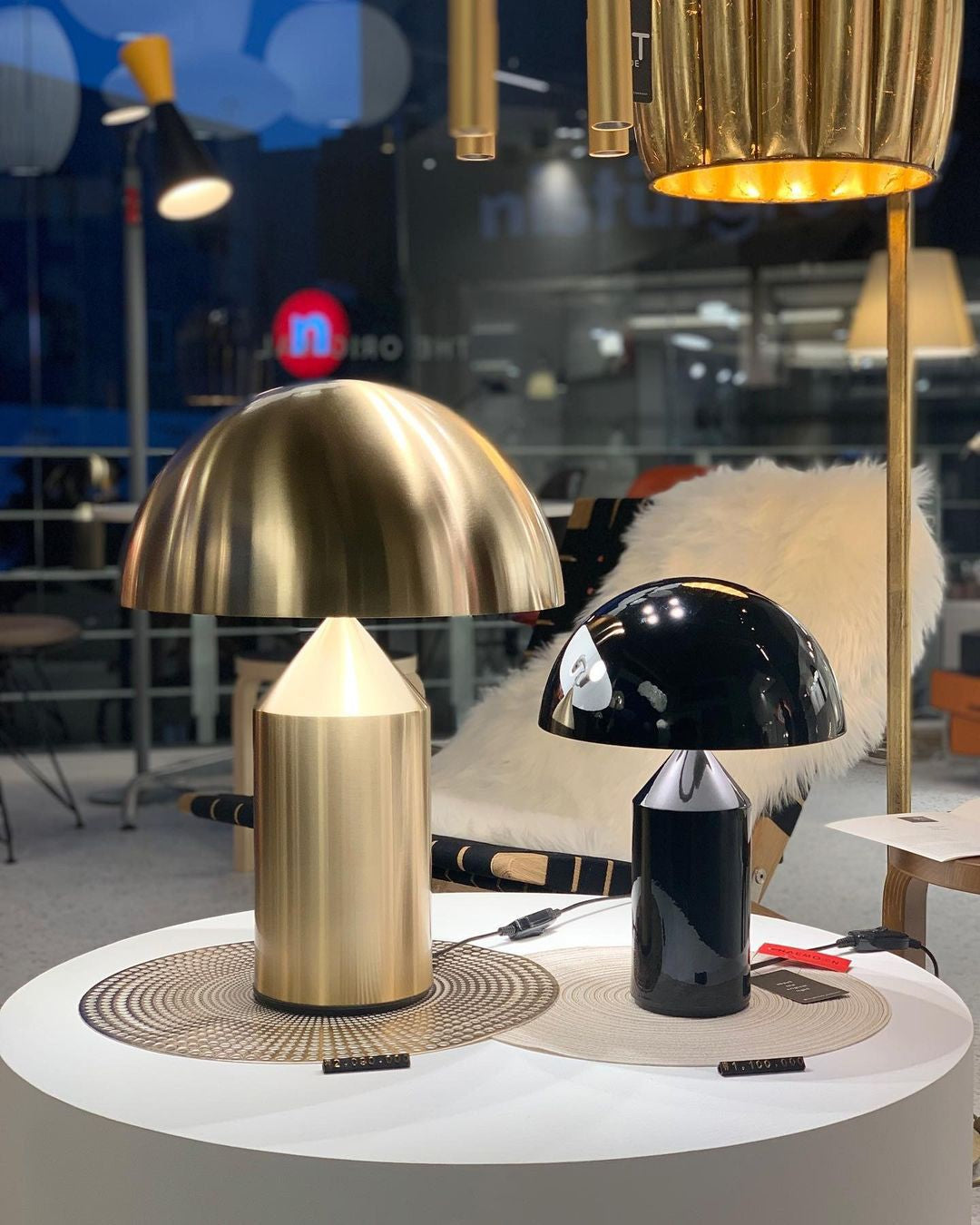 Geometric Dome Table Lamp