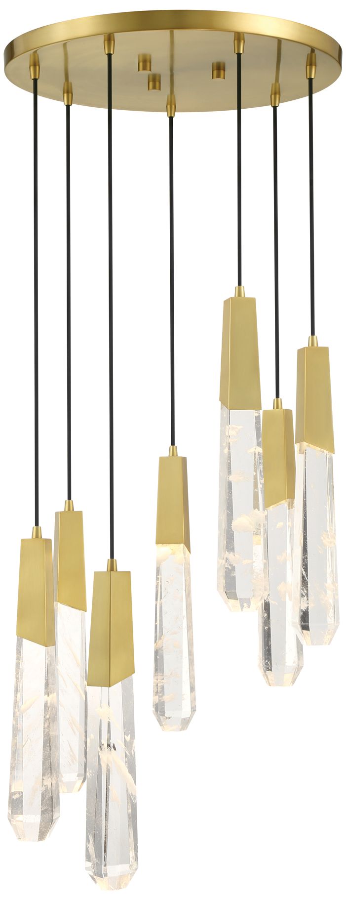 George Kovacs Drifting Droplets 7-Light Pendant Light
