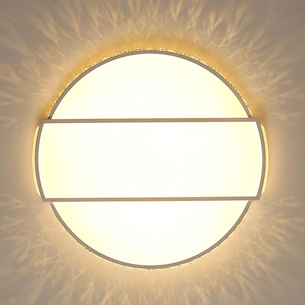 Circle Rectangular Flush Mount Light Fixtures Single