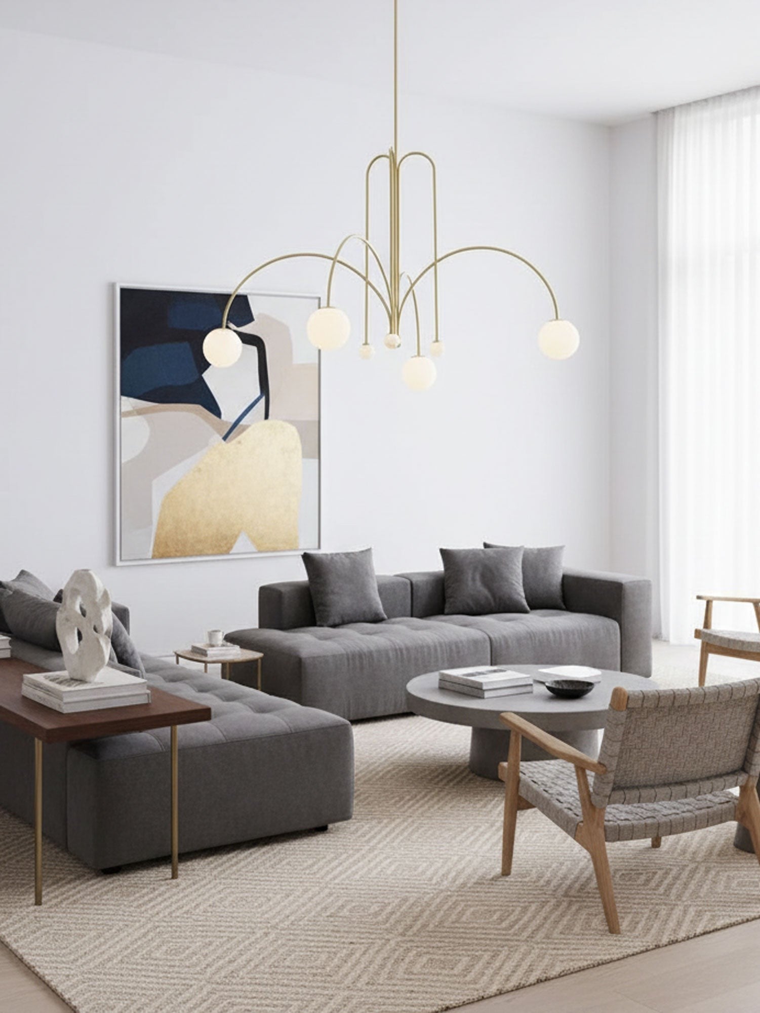 Gran Finale Modern Suspension Light Chandelier