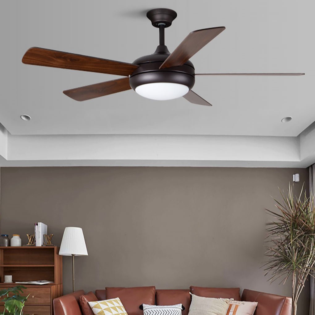 Hanging 3 Gear Wind Speed Retro Wood Light