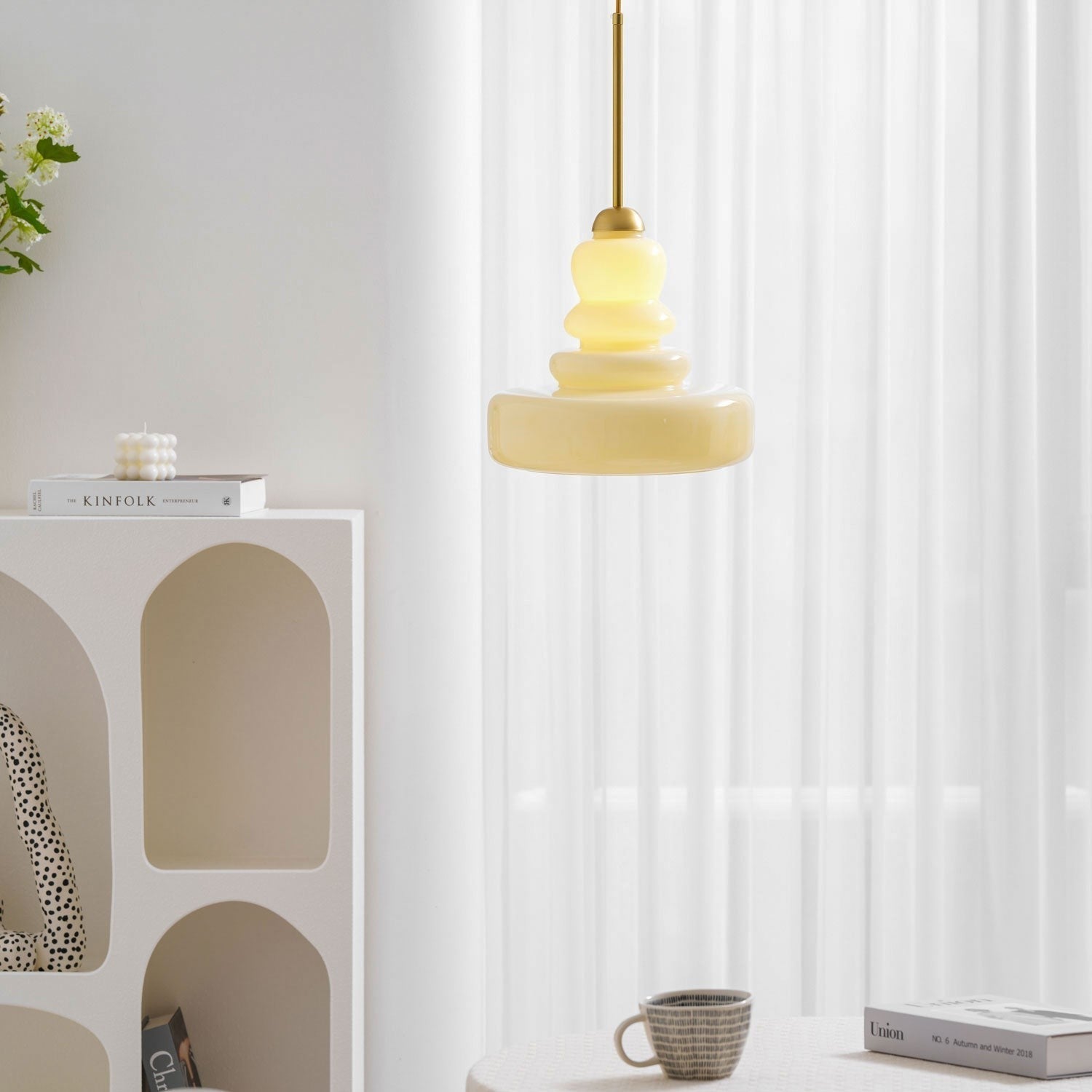 Heritage Schoolhouse Glass Pendant