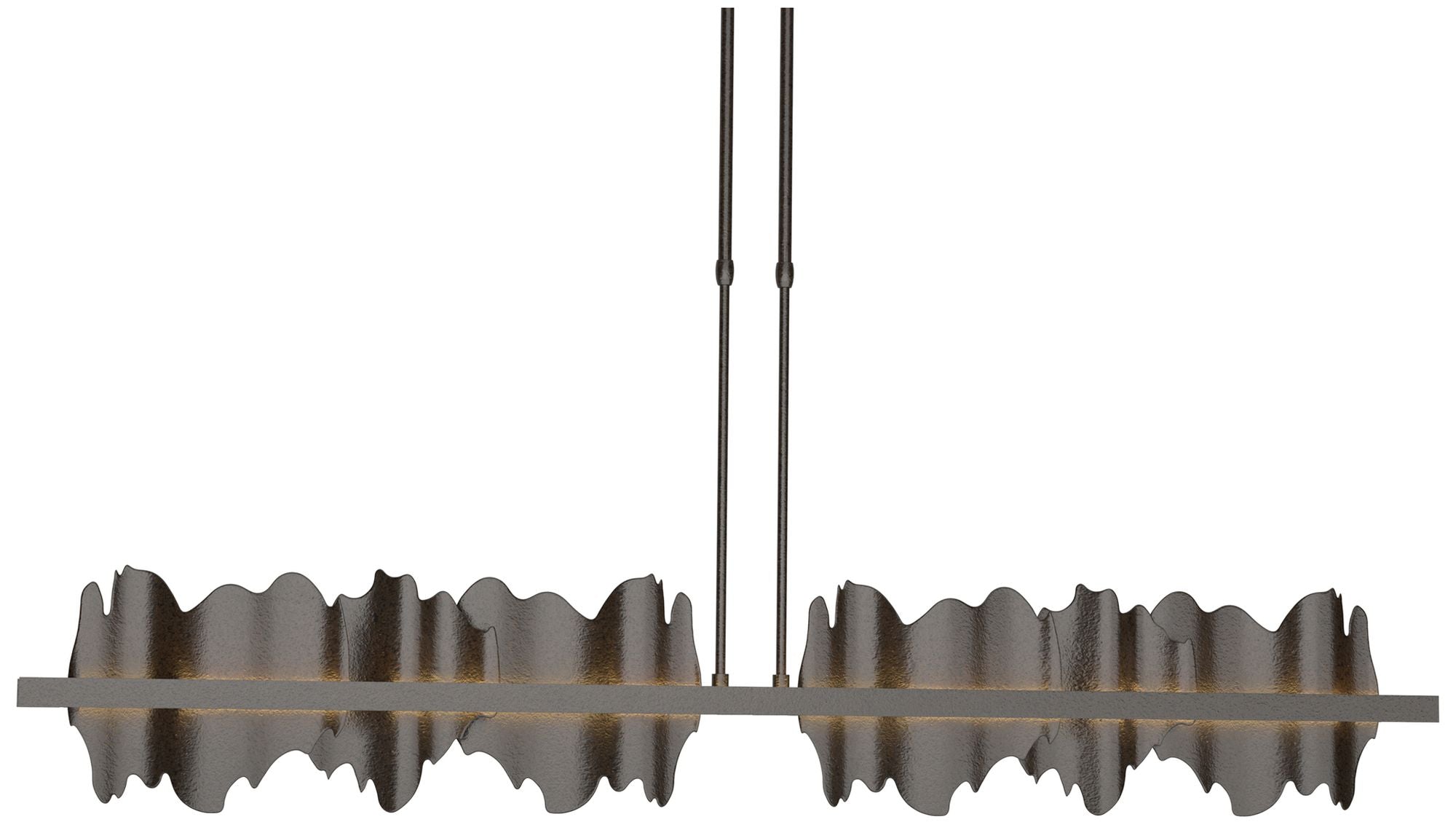 Hildene 51.9"W Oil Rubbed Bronze Long LED Chandelier