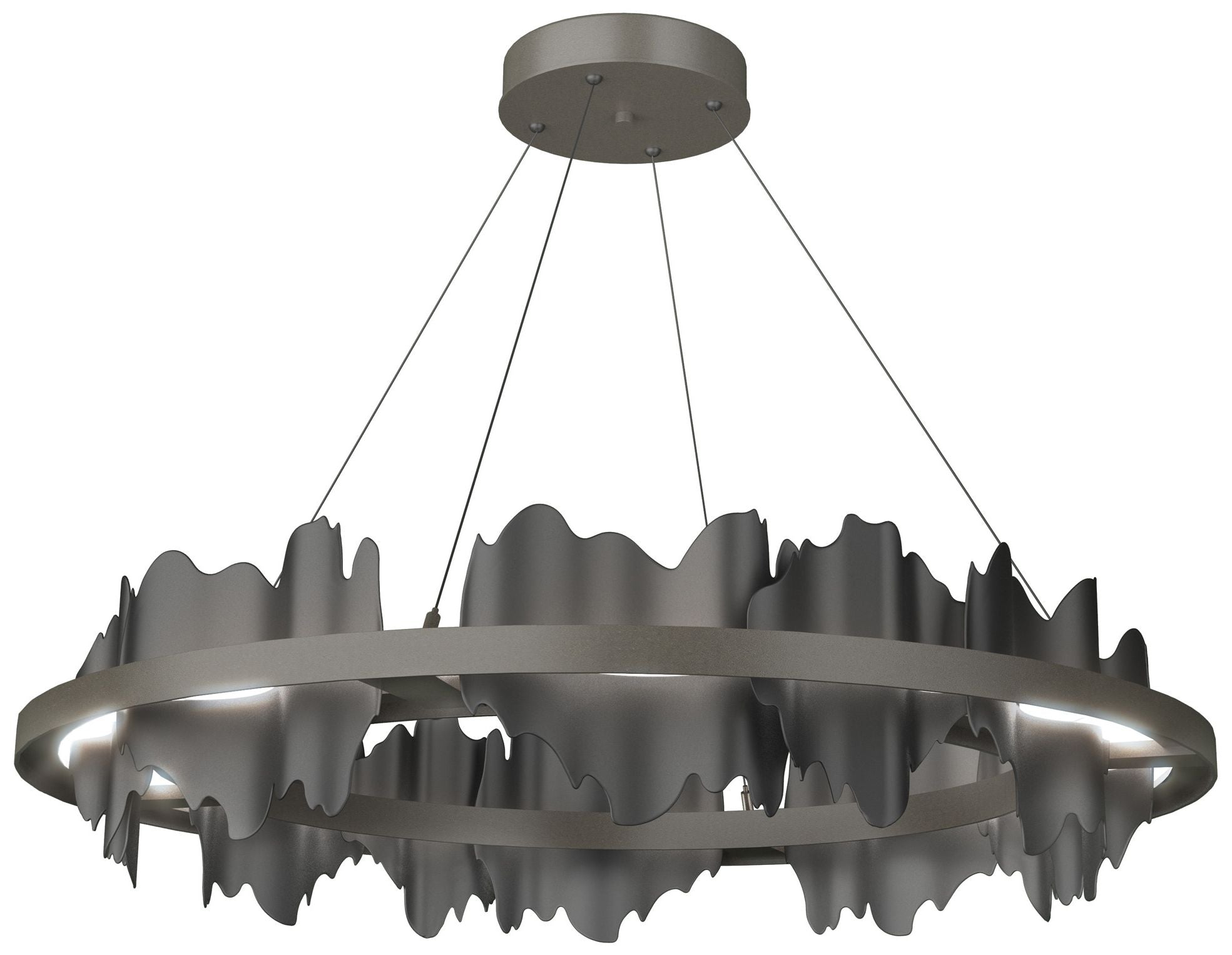 chandelier shown as a main product image for open living spaces