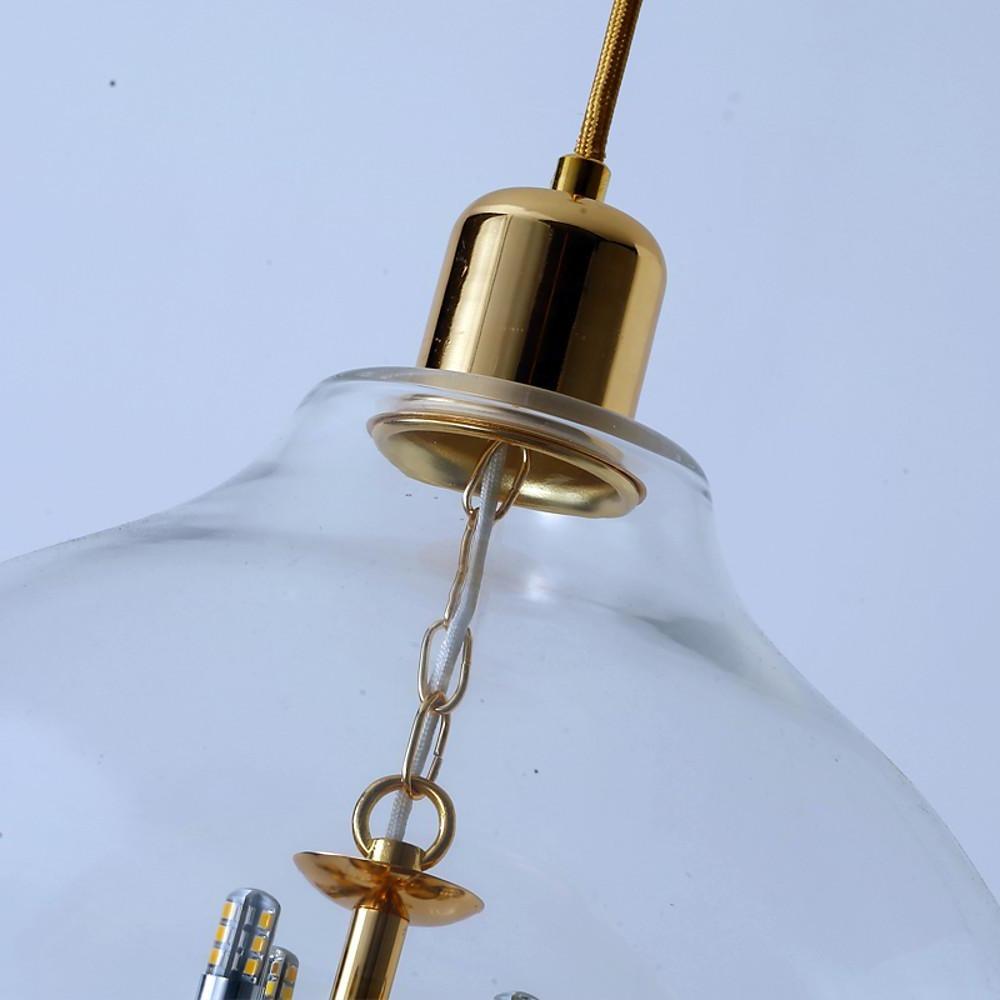 Metal Glass Adjustable Industrial Pendant Lighting