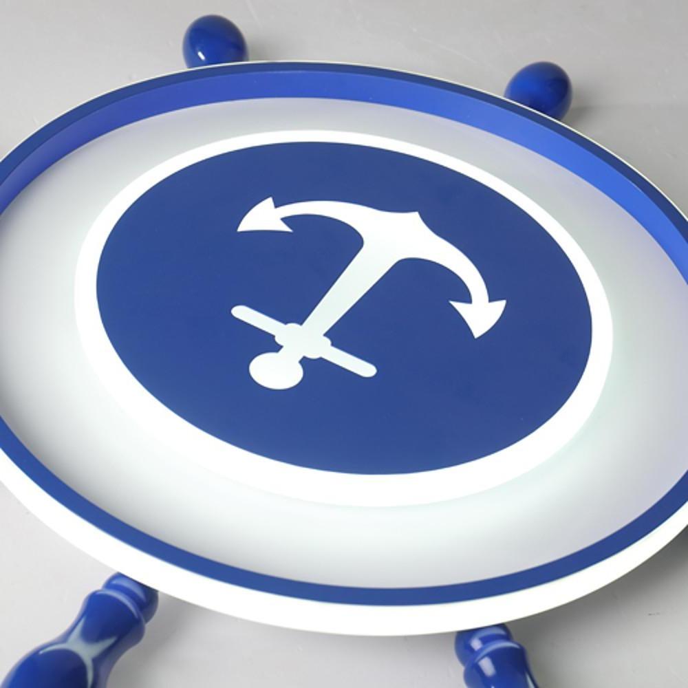 Anchor Insignia Flush Mount Ceiling Light Novelty LED
