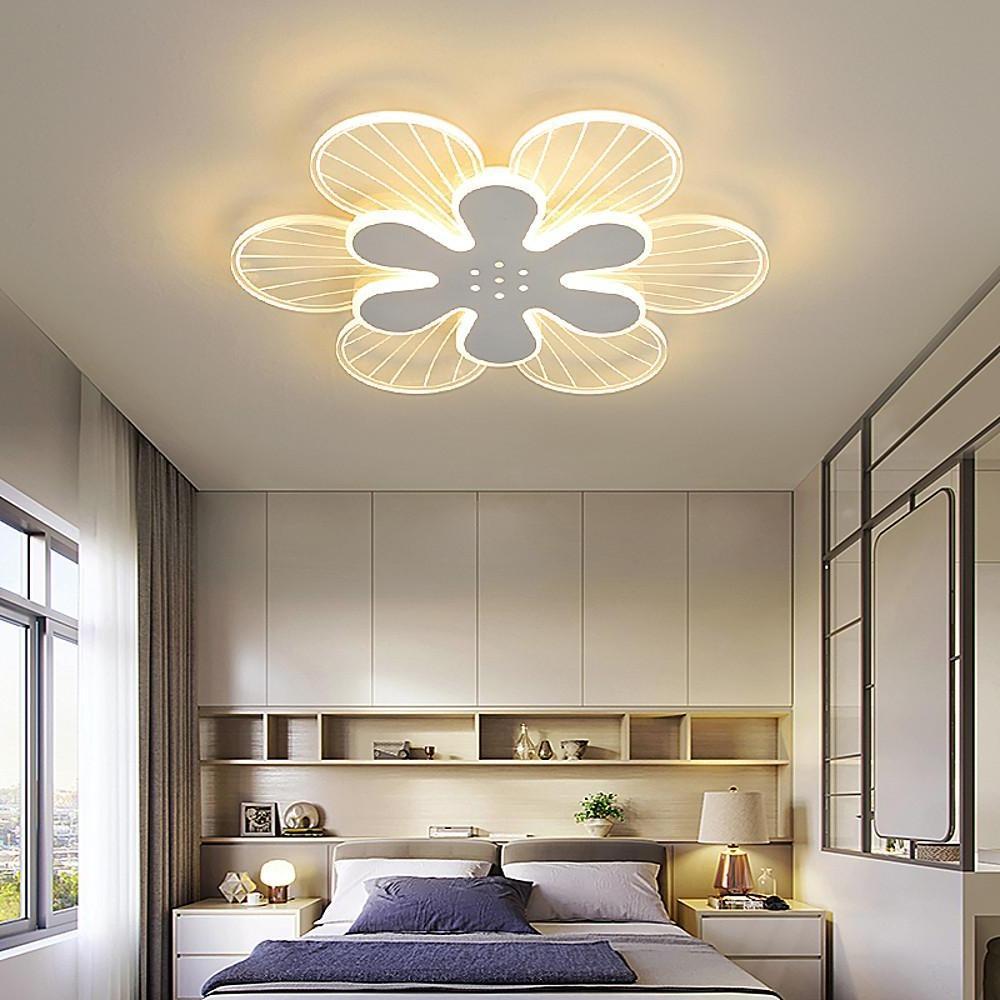 Novelty Stylish Flower LED Flush Mount Ceiling Light