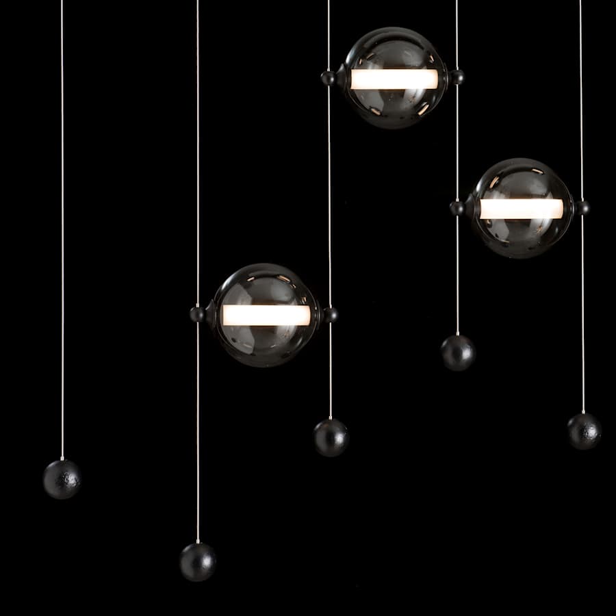 Abacus 41" Wide LED Suspension Multi-Light Pendant