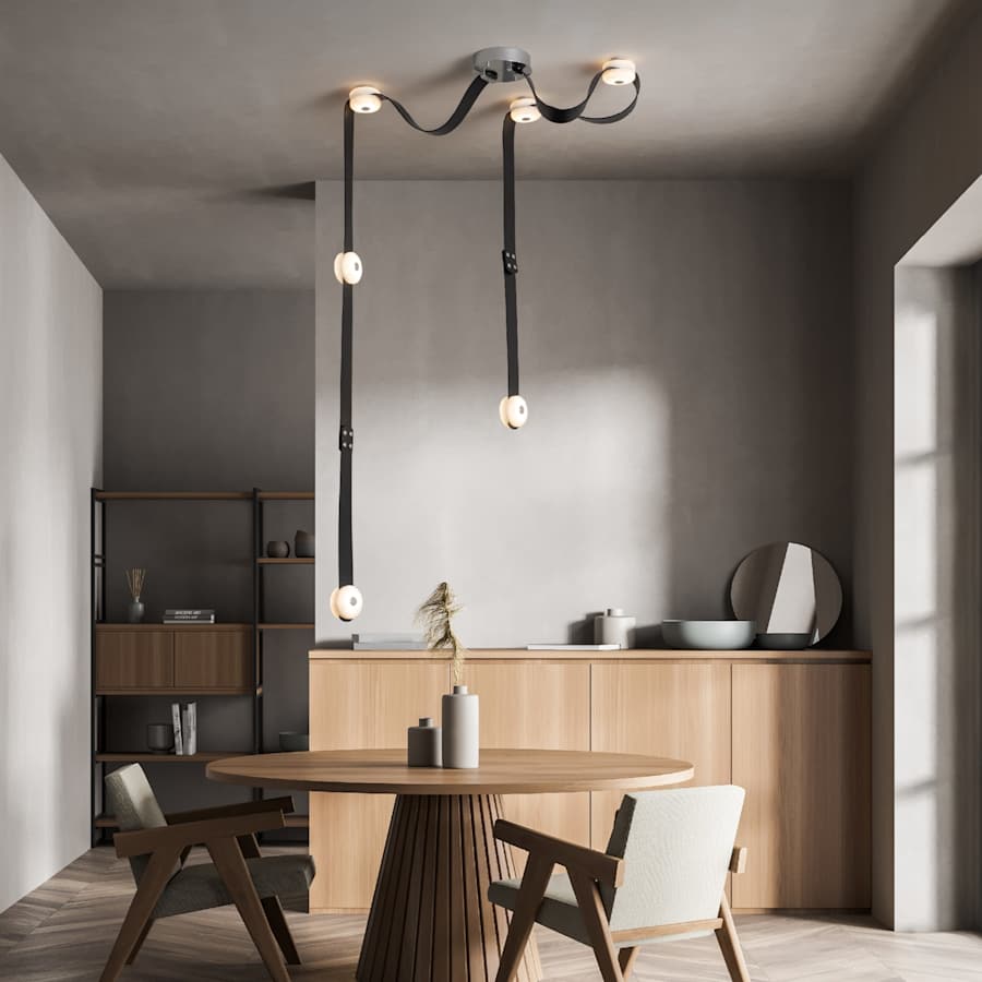 SNAPS 58" Wide Multi-Light Pendant