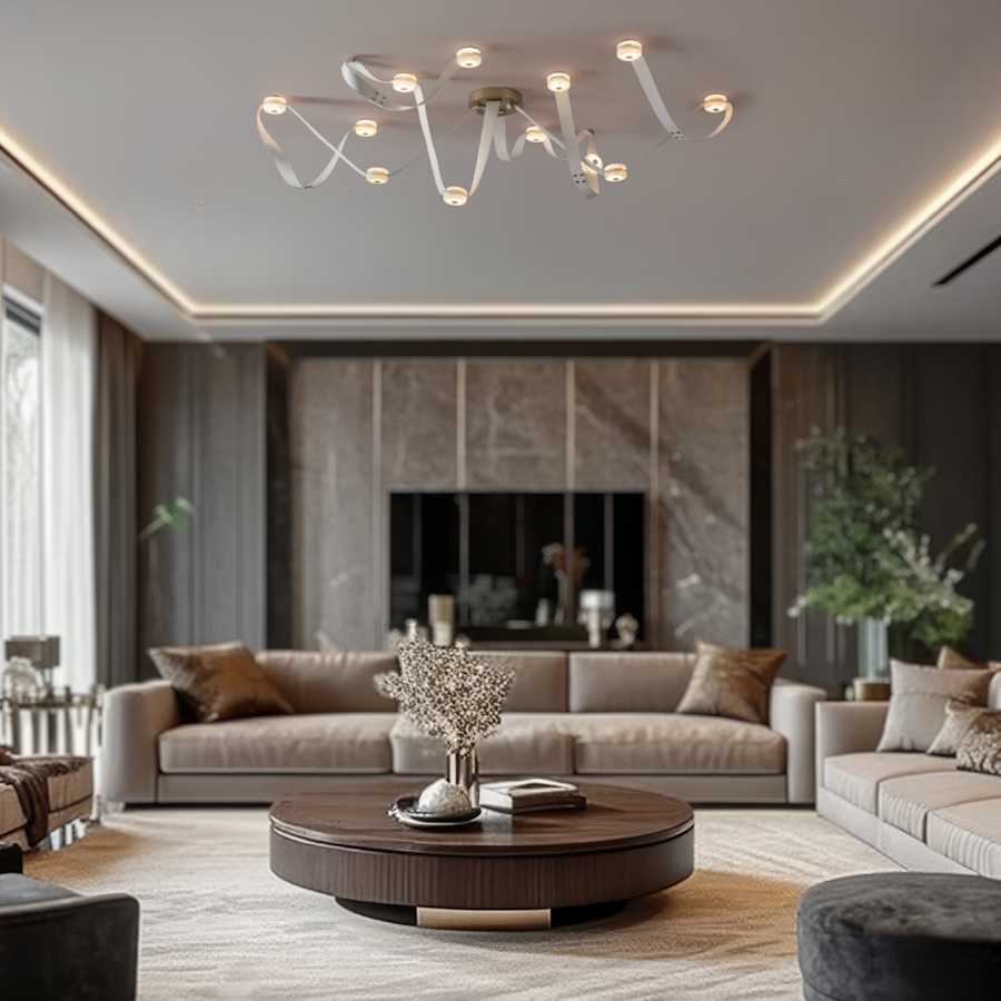 SNAPS 87" Wide Multi-Light Pendant