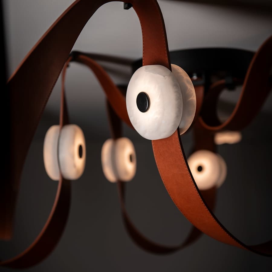SNAPS 87" Wide Multi-Light Pendant