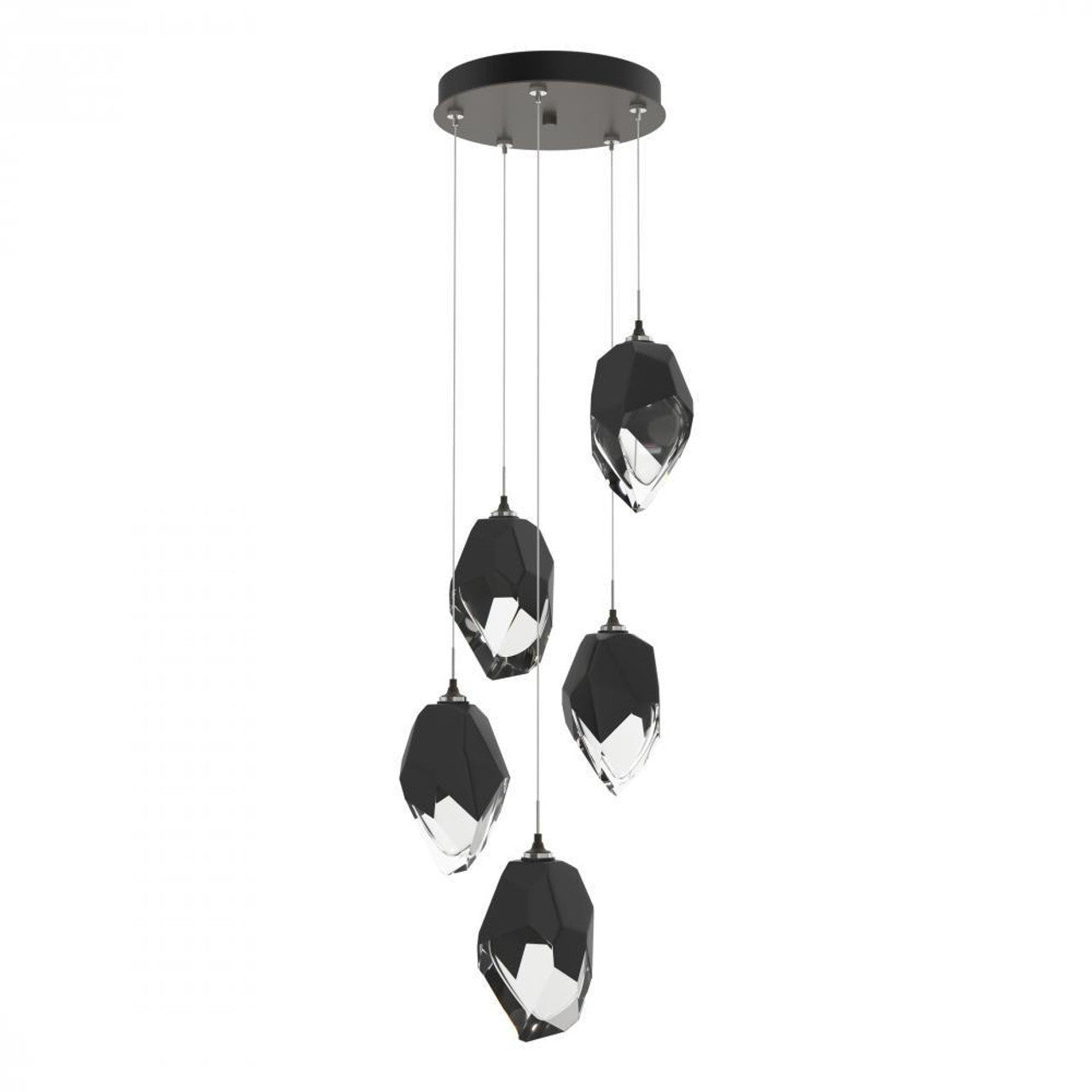 Chrysalis Pendant, 5-Light, White, White Polished Crystal, 16.1"W (131138-SKT-STND-02-WP0755 5YZTGG)