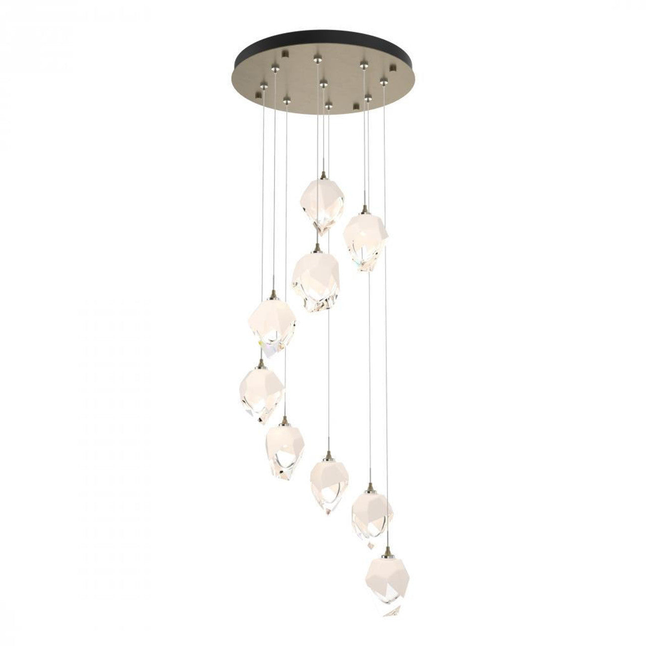 Griffin Stardust Pendant, 6-Lights, Soft Gold, Cool Grey, 39.2"W (131590-SKT-MULT-84-YL0709 5YZYDU)