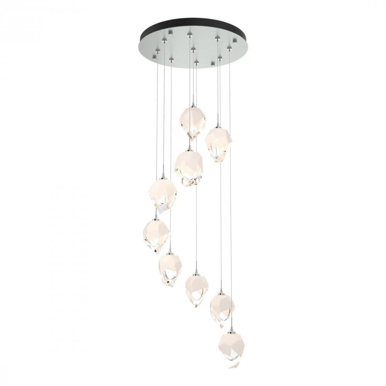Griffin Stardust Pendant, 6-Lights, Natural Iron