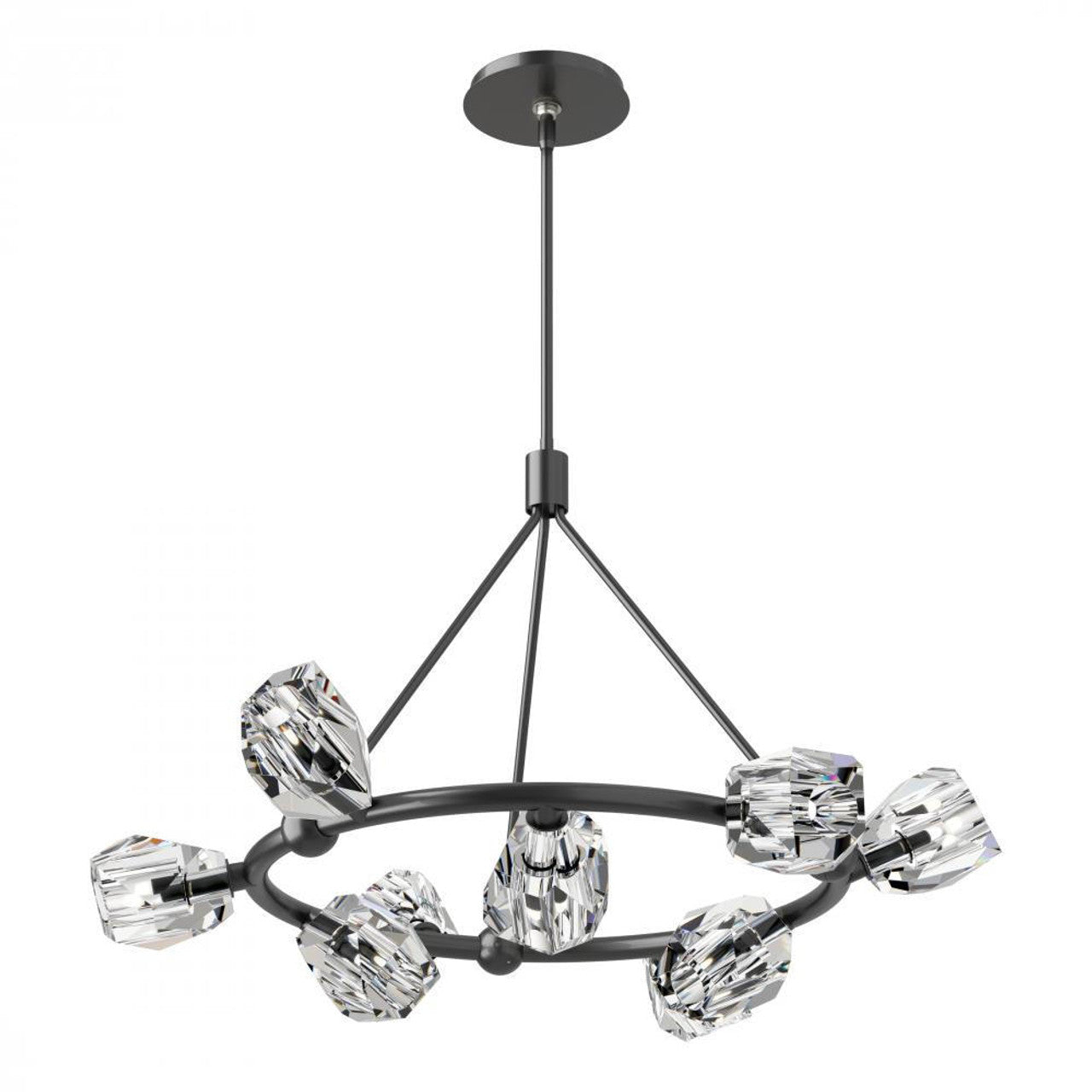 Gatsby Pendant, 9-Light, Natural Iron, 31.7"W (131067-SKT-MULT-20-CR 5YWQW3)