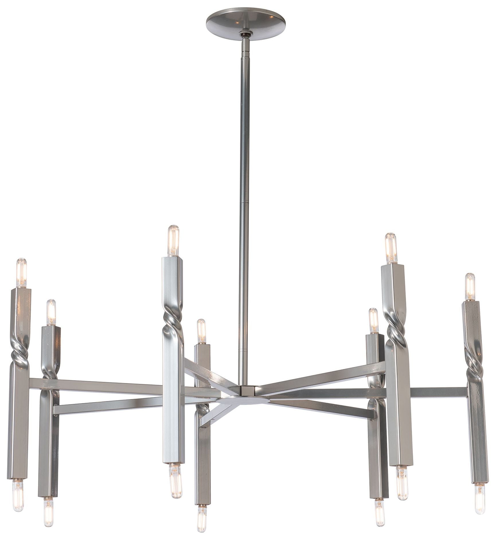 Helix 37.5" Wide 14-Light Modern Chandelier
