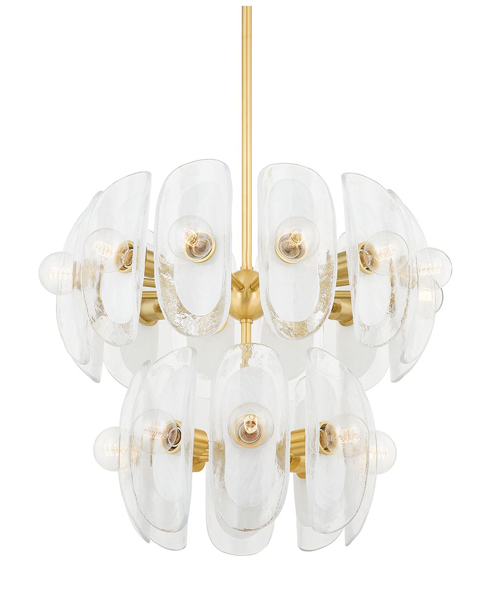 Hilo 30.75 In. Steel 20-Light Chandelier