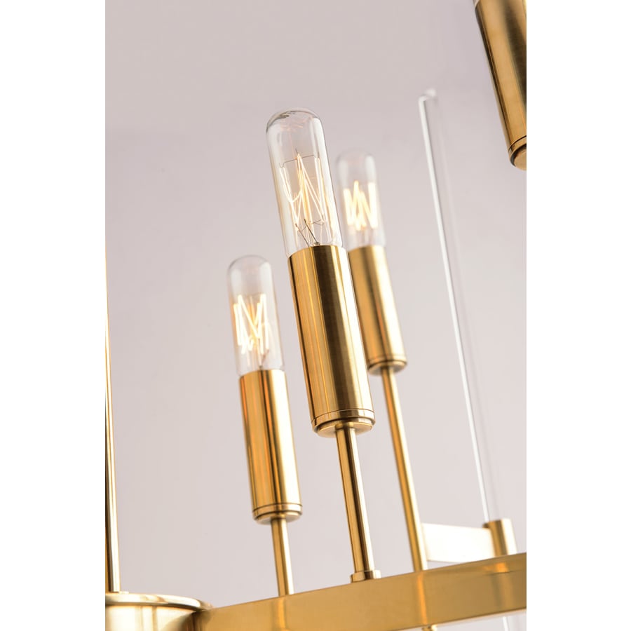 Bari 16 Light 30" Wide Taper Candle Chandelier