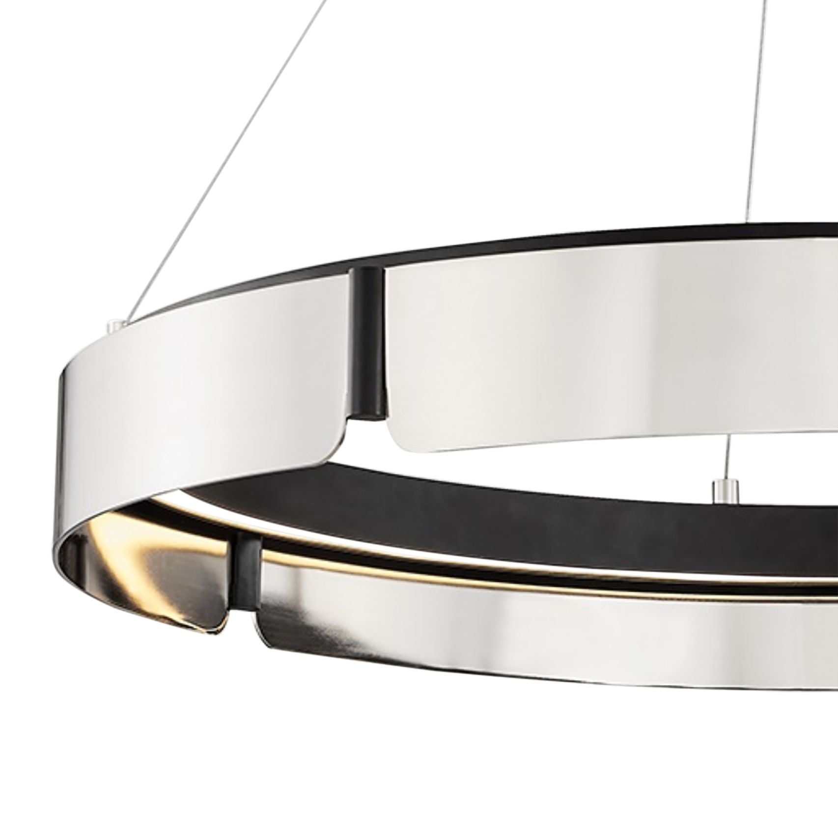 Brass Tribeca 32.75" Wide Burnished Led Chandelier