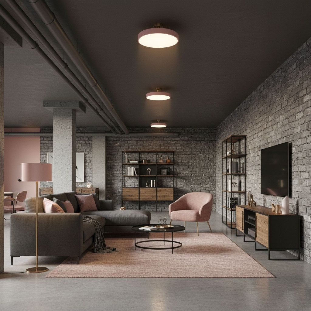 Isla Halo Flush Ceiling Light