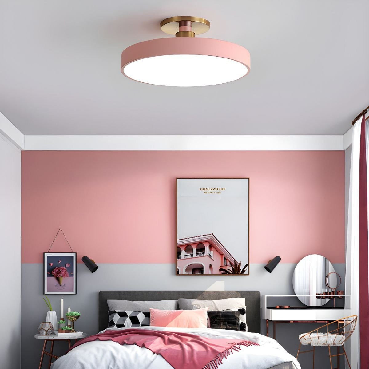 Isla Halo Flush Ceiling Light