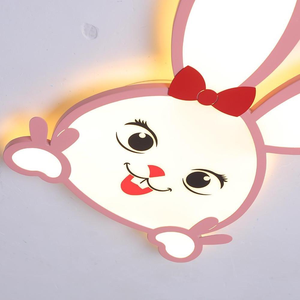 Novelty Bunny LED Flush Mount Ceiling Light for Baby