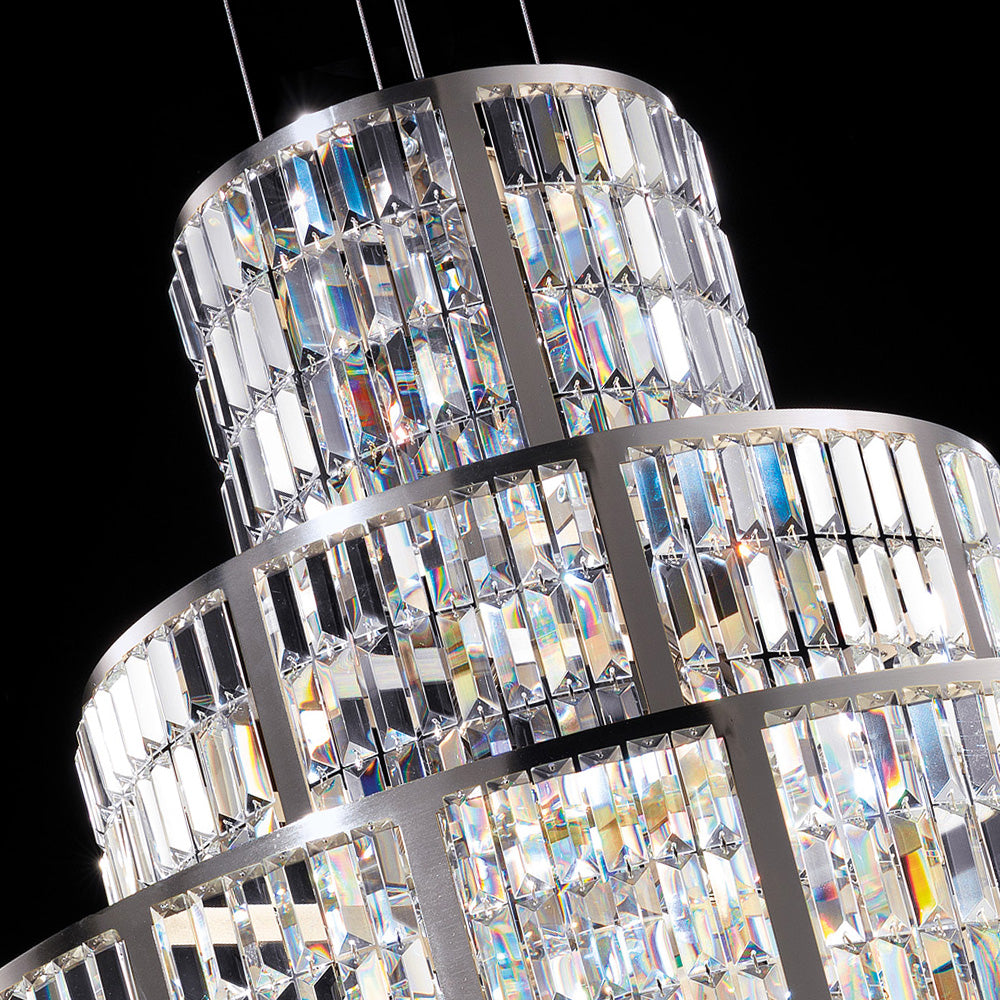 Italian Designer Art Deco Inspired Chandelier