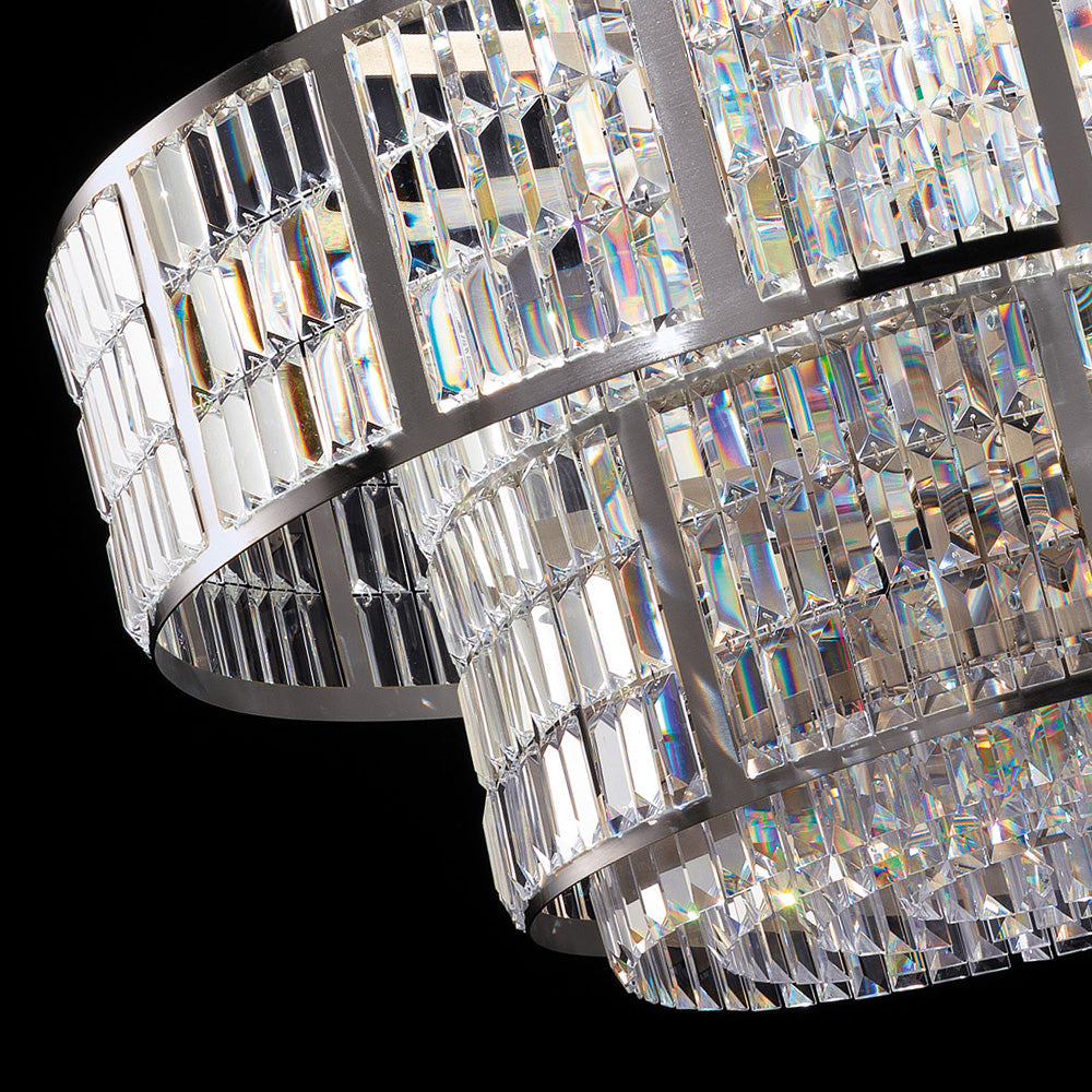 Italian Designer Art Deco Inspired Chandelier