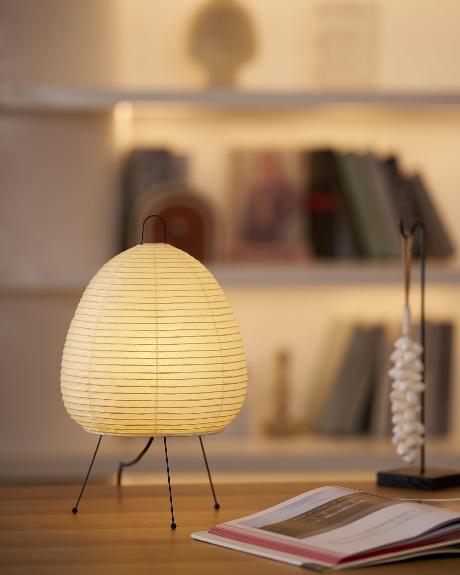 Japanese Mulberry Paper Table Lamp