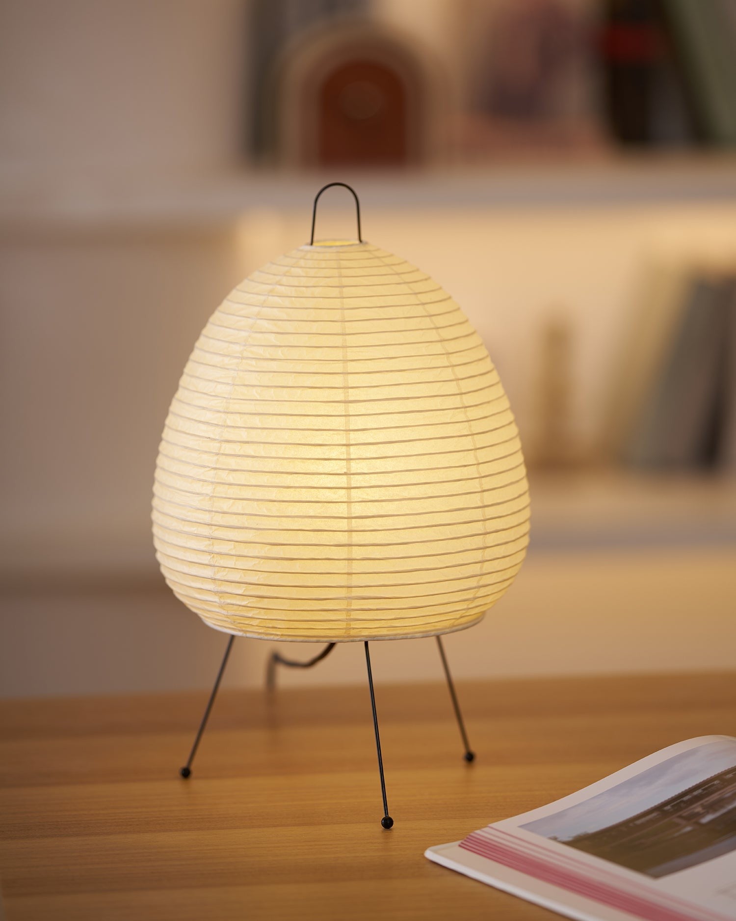 Japanese Mulberry Paper Table Lamp