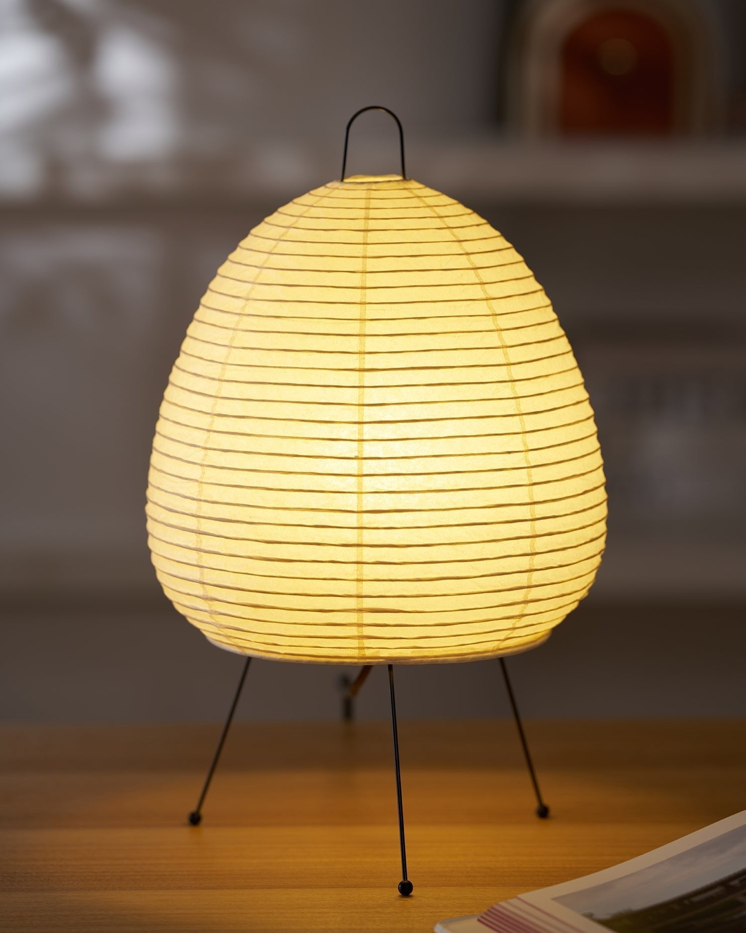 Japanese Mulberry Paper Table Lamp