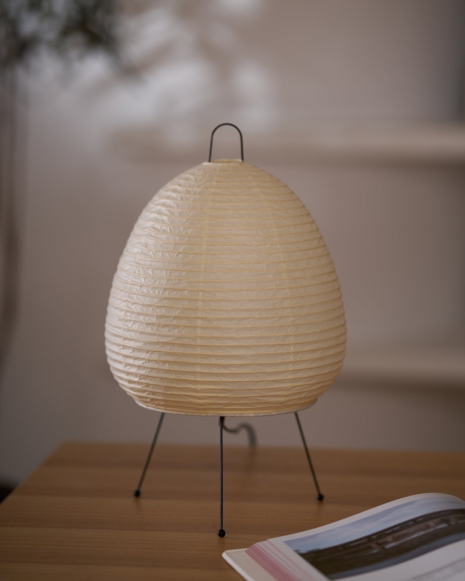Japanese Mulberry Paper Table Lamp