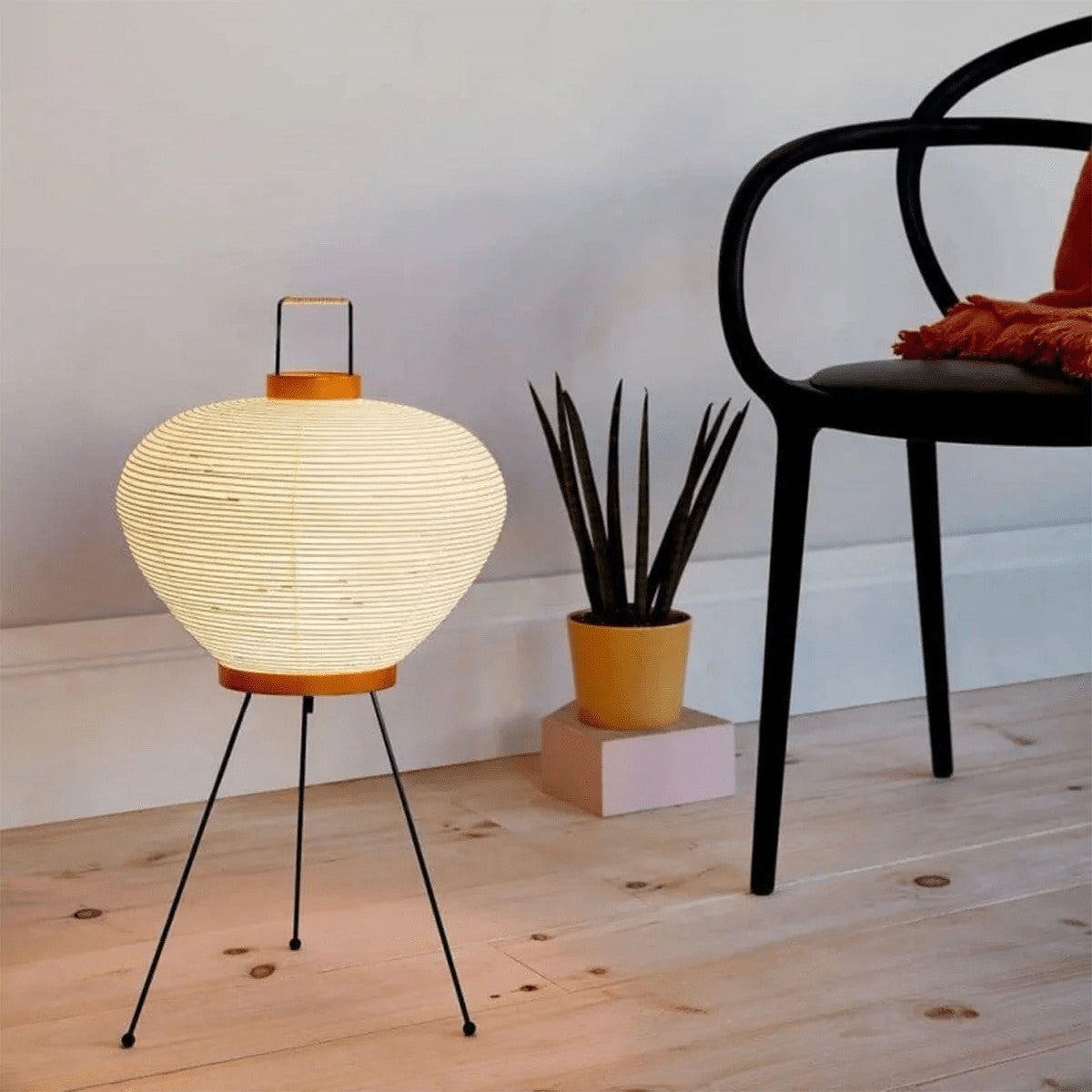 Japanese Mulberry Paper Table Lamp