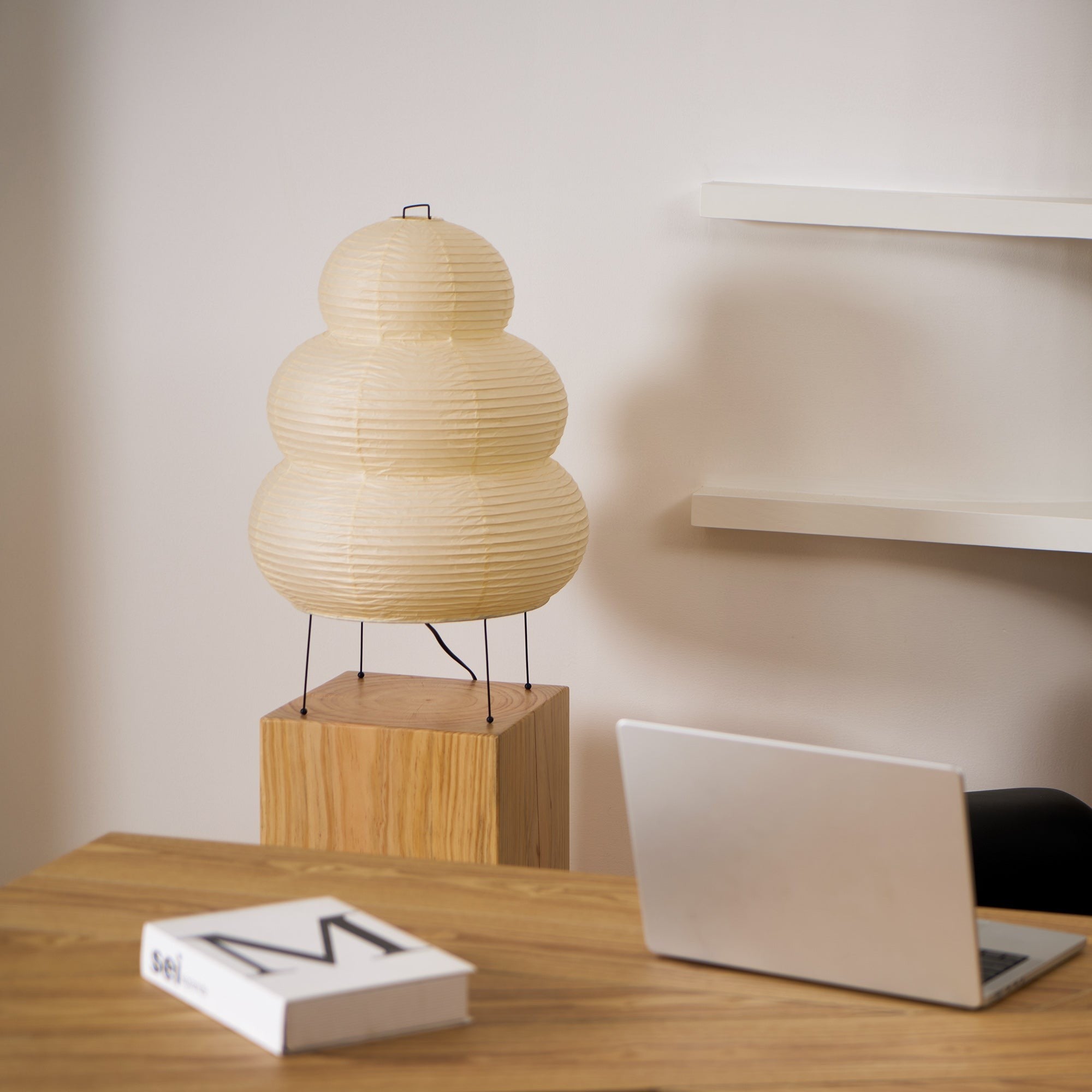 Japanese Mulberry Paper Table Lamp