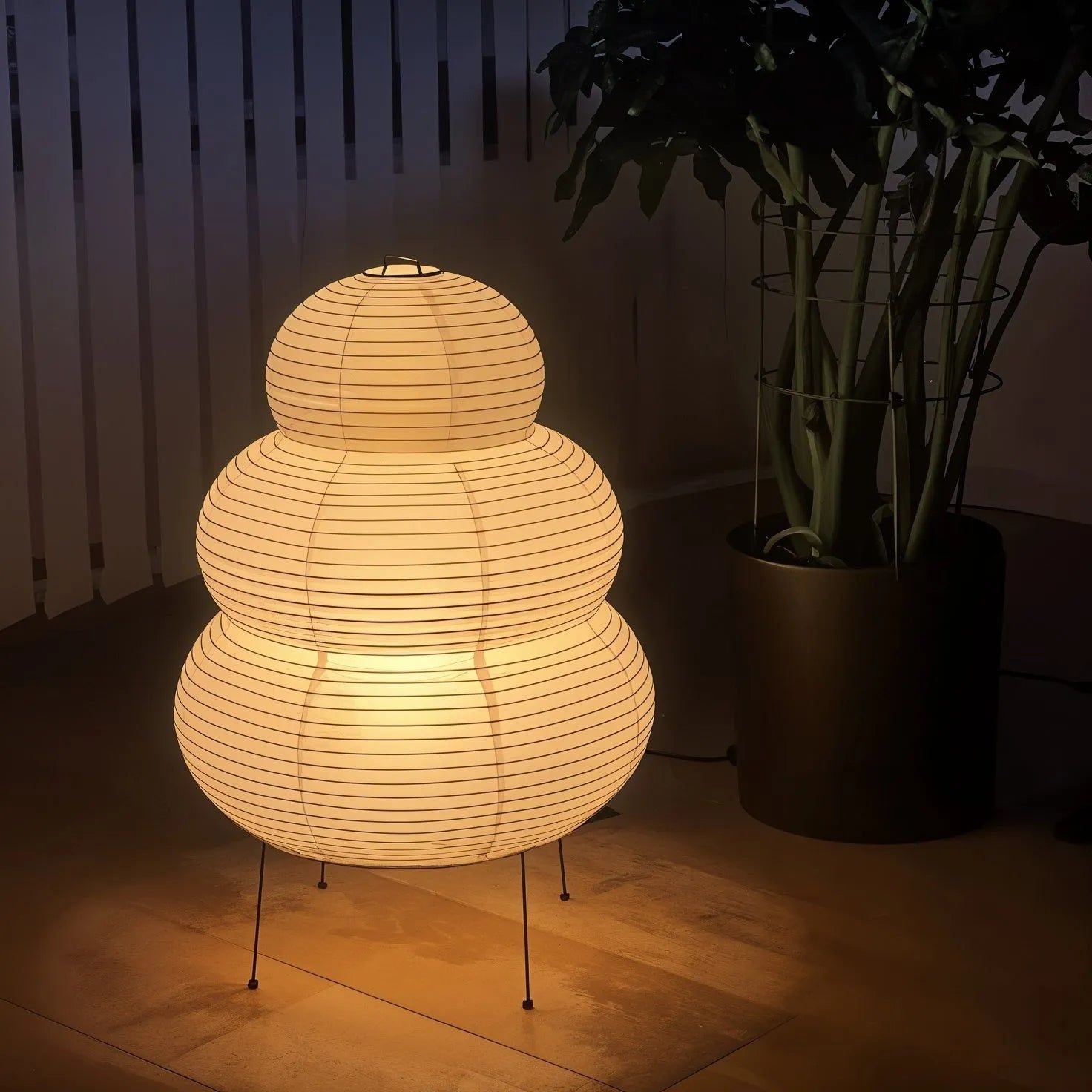 Japanese Mulberry Paper Table Lamp