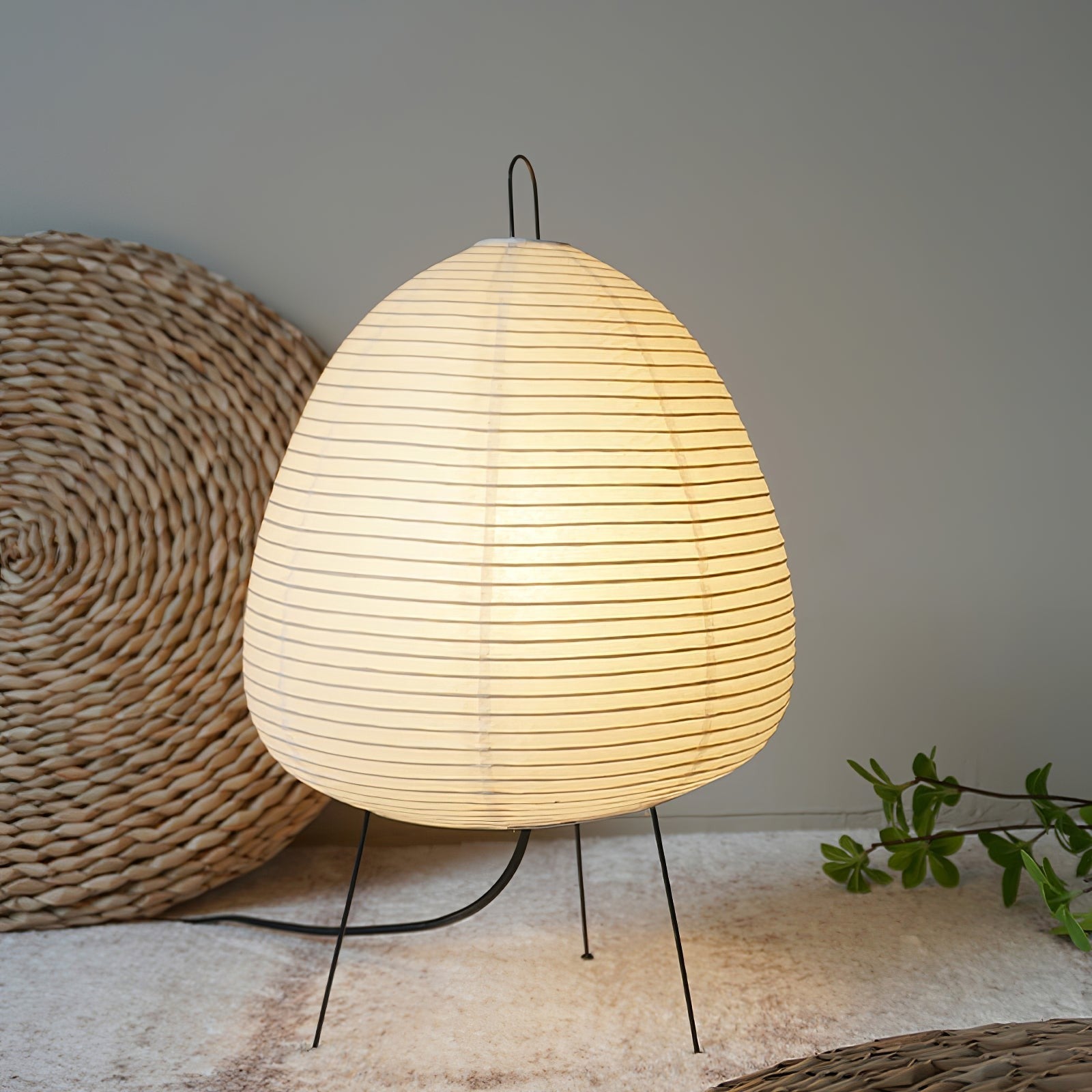 Japanese Mulberry Paper Table Lamp