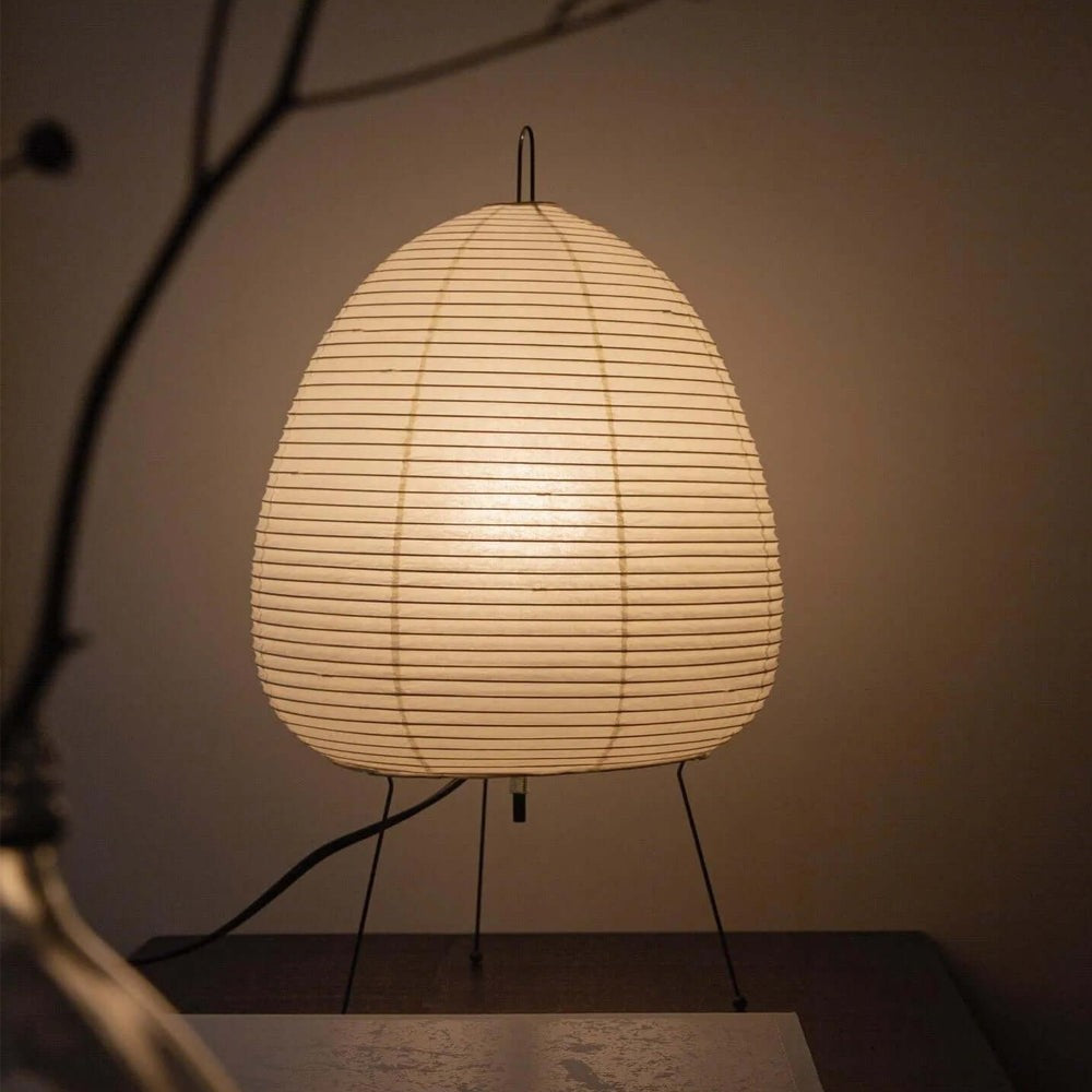 Japanese Mulberry Paper Table Lamp