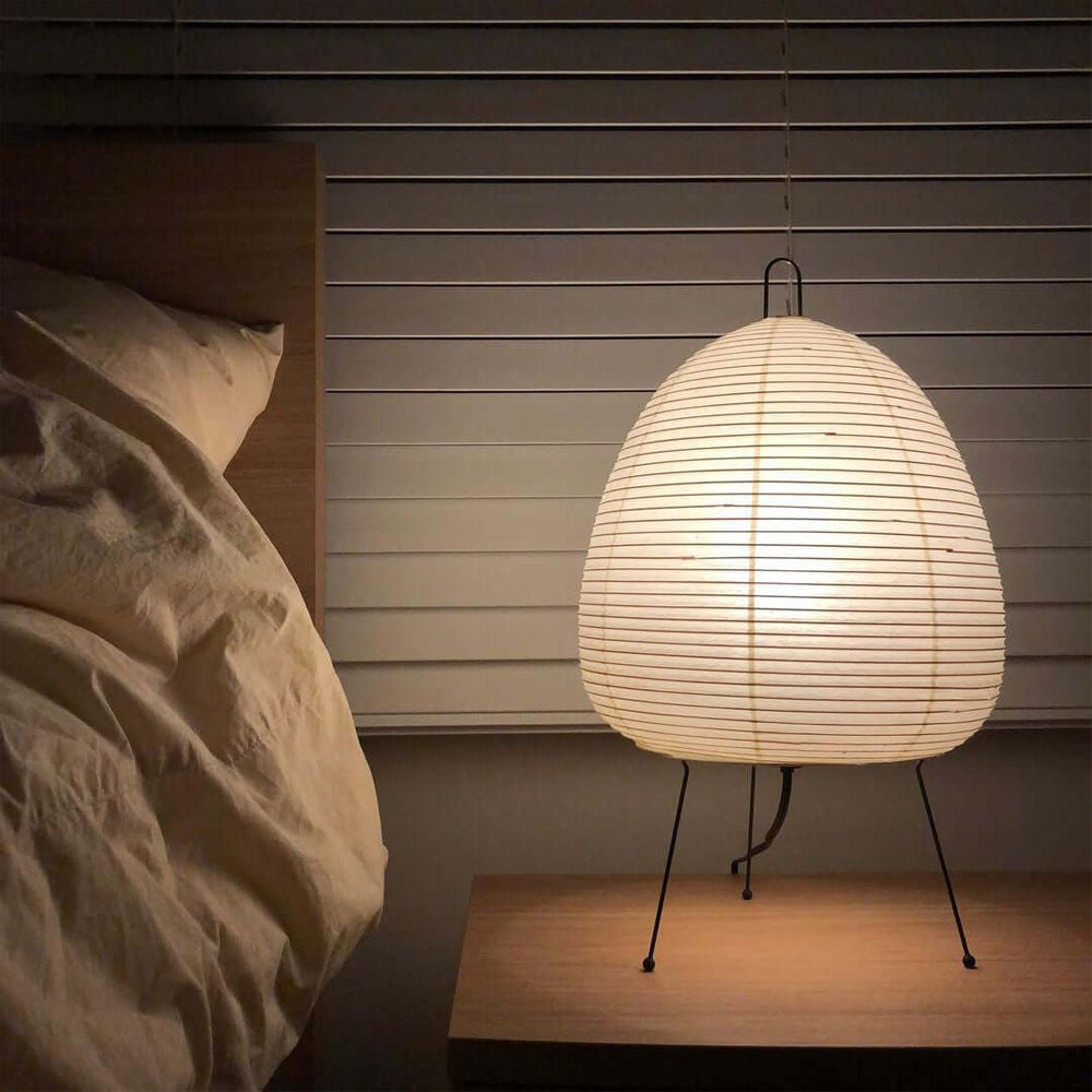 Japanese Mulberry Paper Table Lamp