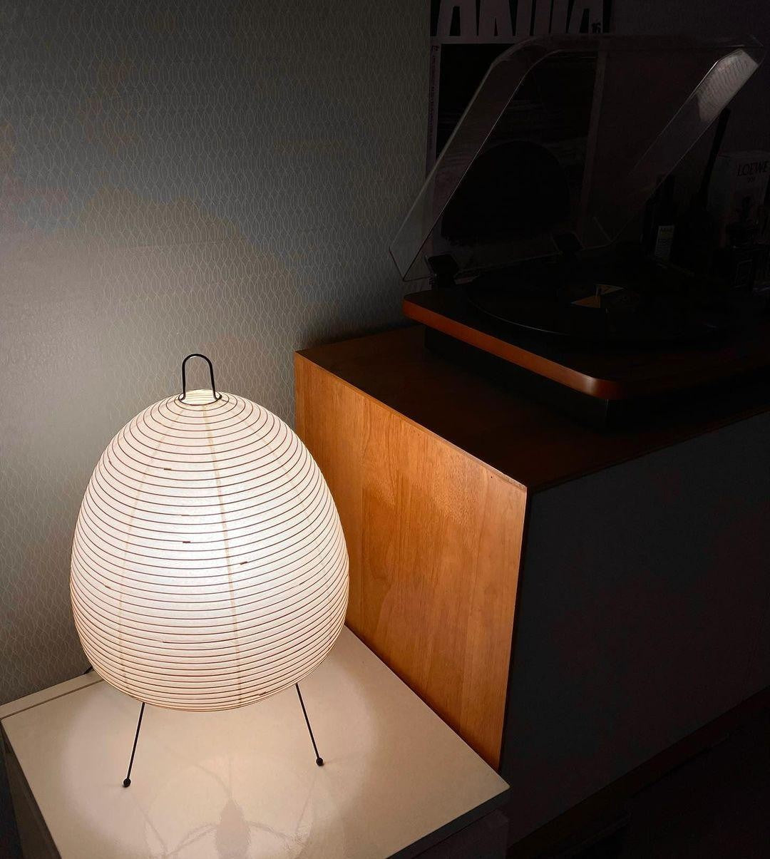 Japanese Mulberry Paper Table Lamp