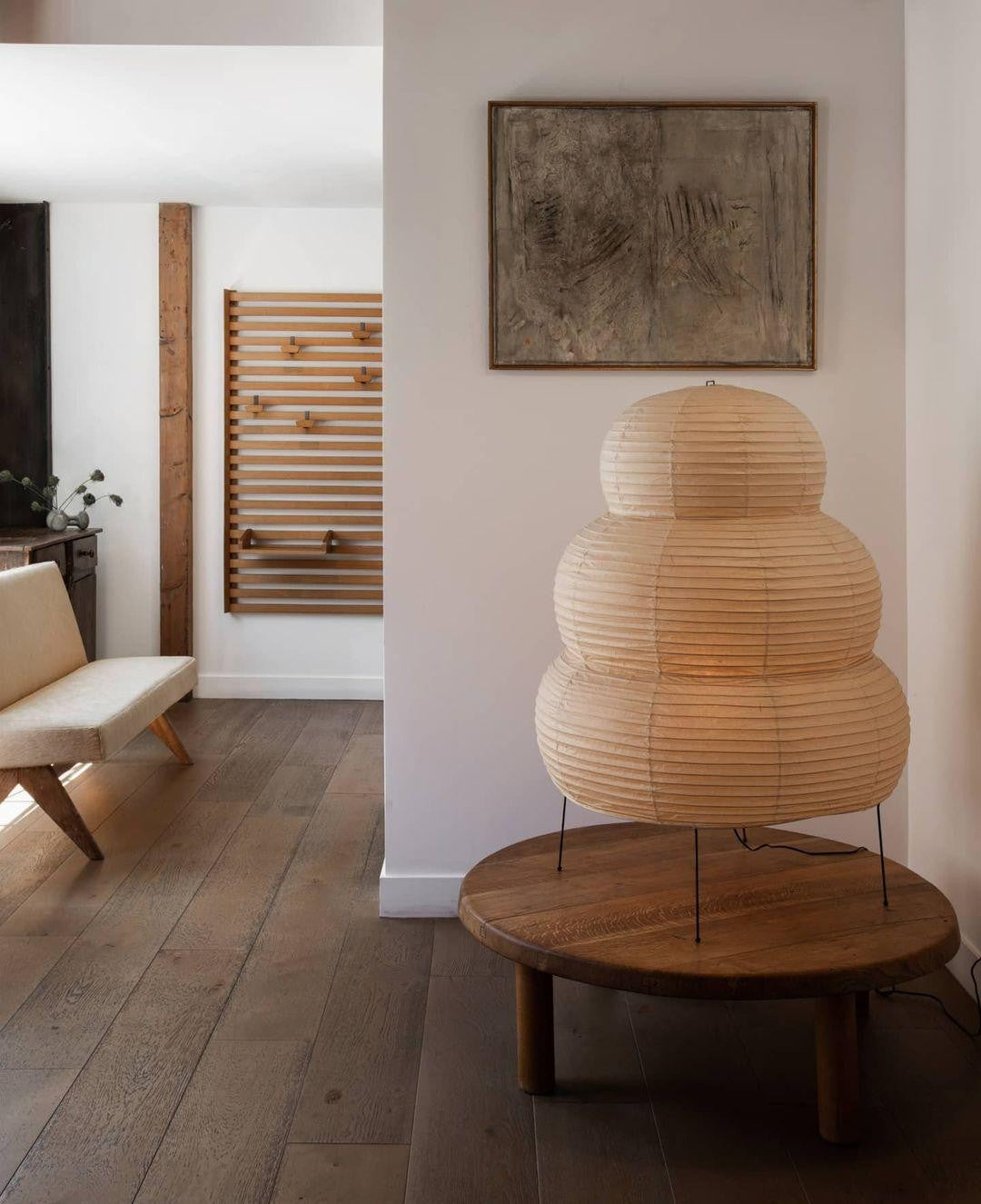 Japanese Mulberry Paper Table Lamp