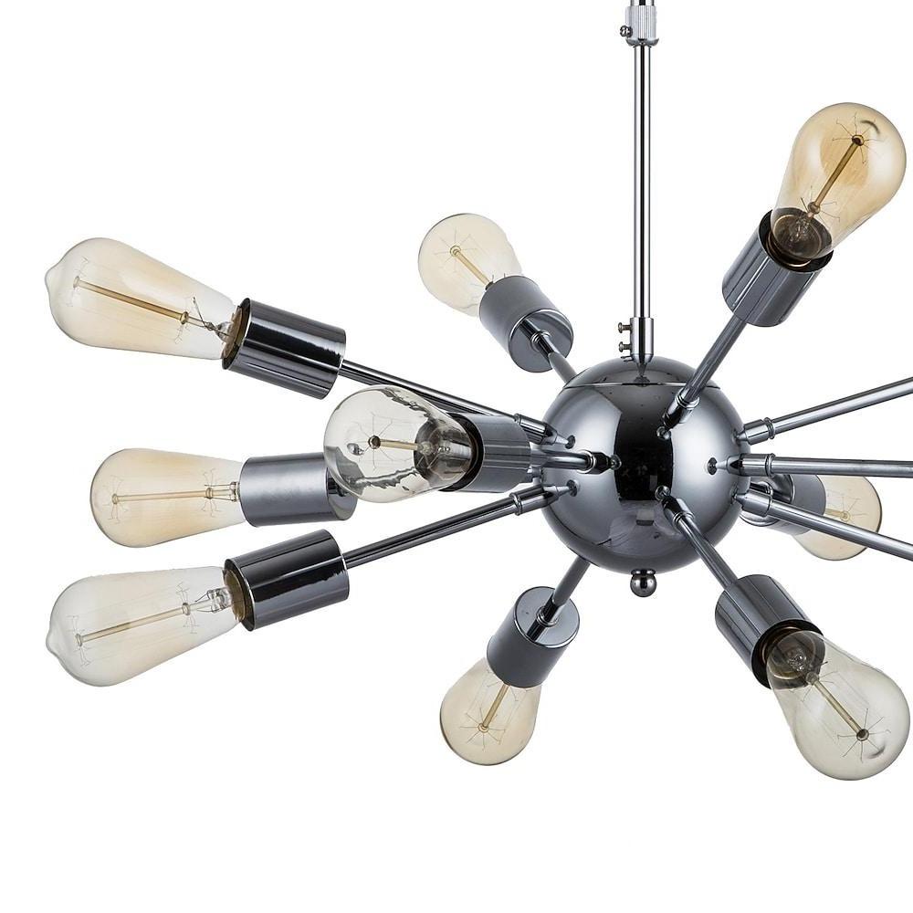 Cluster Sputnik Chandelier Mid-Century Chandelier