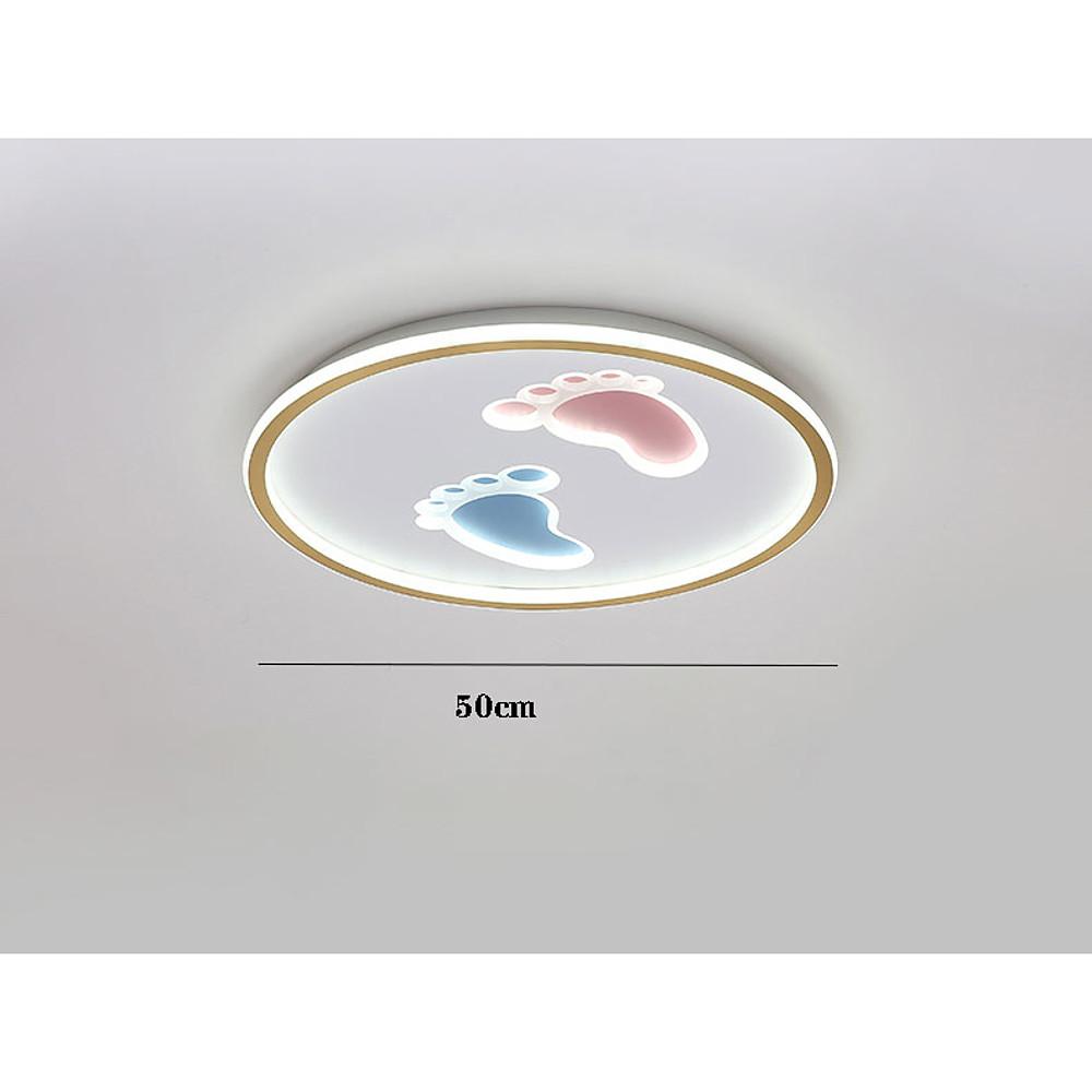 Feet Image Novelty Nordic Metal LED Flush Pendant Light