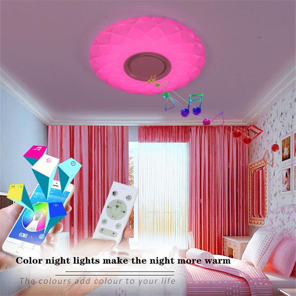 Metal Acrylic Flush Mount Ceiling Light Dimmable Unique