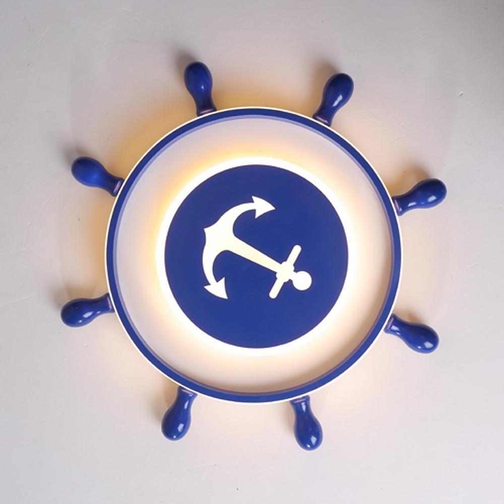 Anchor Insignia Flush Mount Ceiling Light Novelty LED
