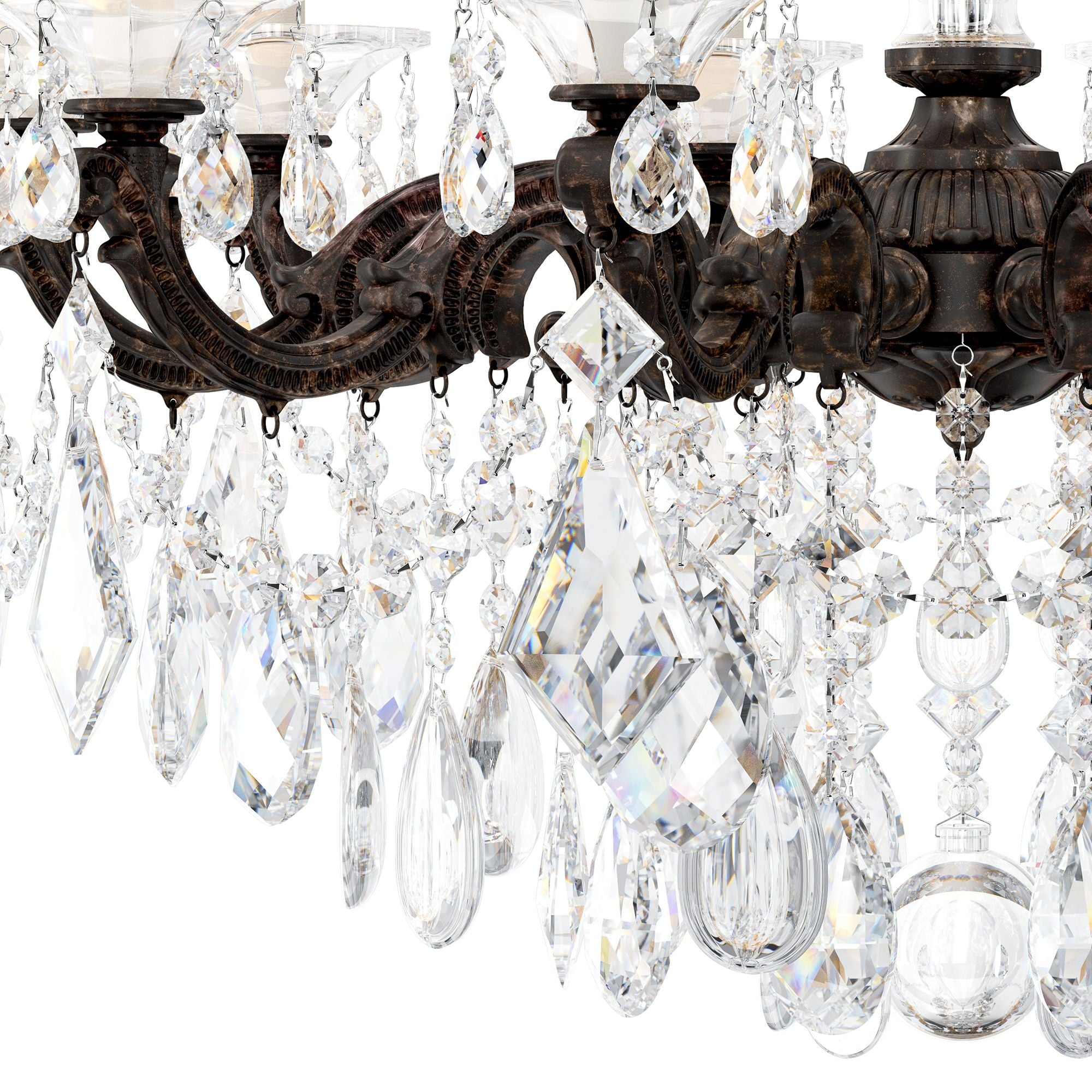 La Scala 29.5"H X 10-Light Crystal Chandelier