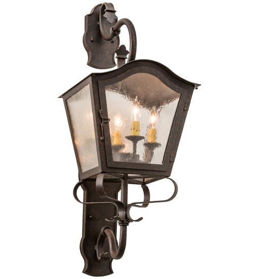 Christian 4-Light 33.00" Cajun Spice Wall Sconce detail view 2