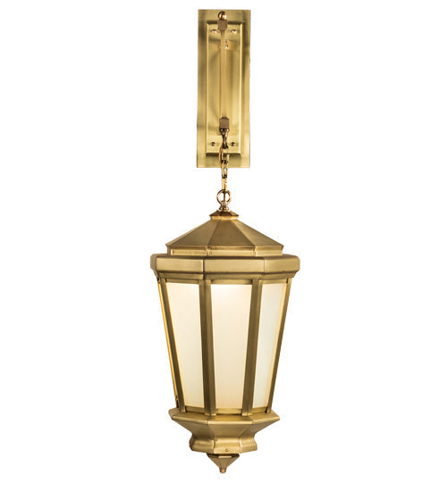 Wesleyan 1-Light 49.50" Natural Brass Wall Sconce detail view 4